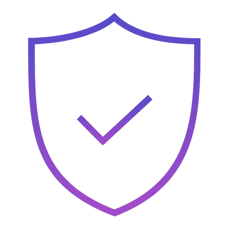 Shield and padlock illustration for account security